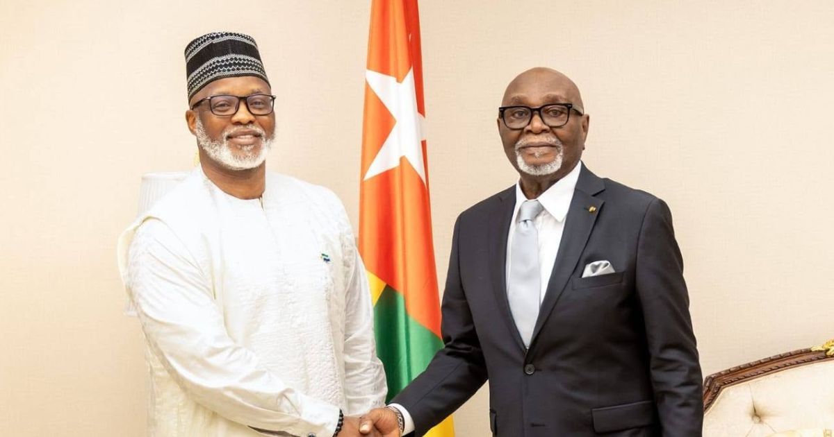 Sierra Leone’s Ambassador Kaisamba Presents Letters of Credence to President of Togo