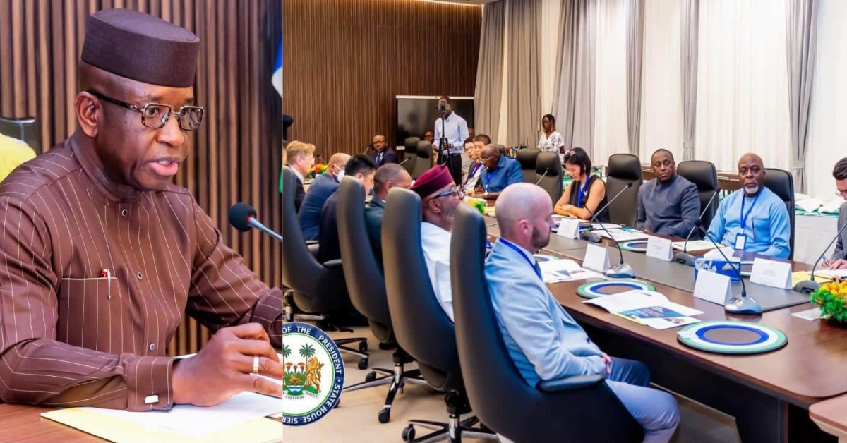 President Bio Engages Mining CEOs Ahead of West Africa Investment Summit 2026