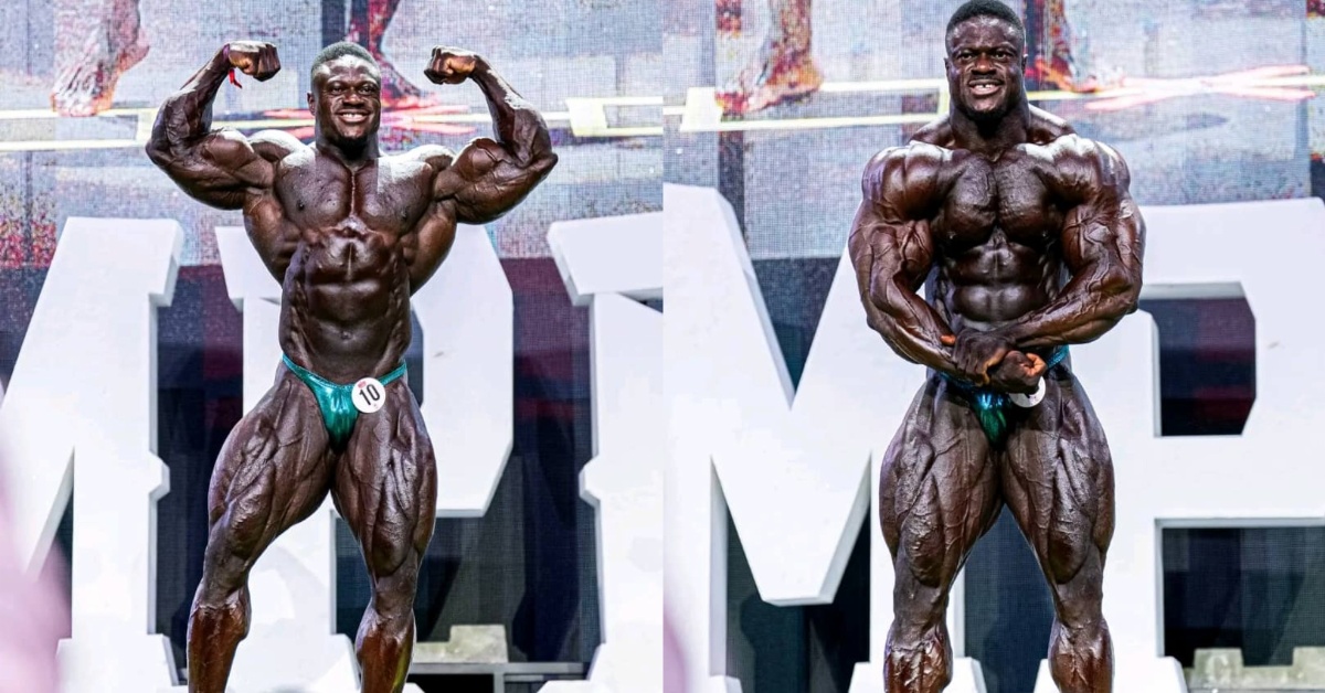 Sierra Leonean Bodybuilder Edward Kargbo Claims Runner-Up Spot at Spain Pro