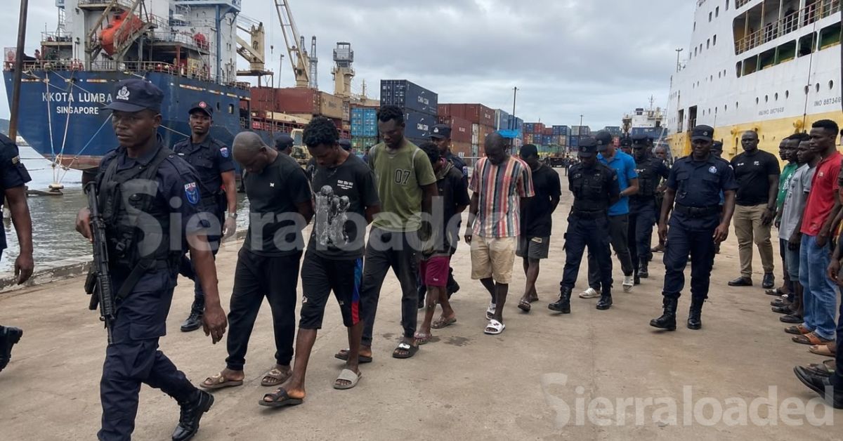 Ten Men Jailed Over Alleged Theft of Detained Container at Freetown Port