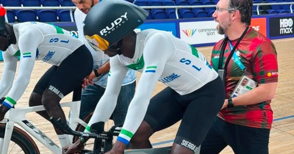 Sierra Leone Cyclists Begin Commonwealth Games Training in Glasgow