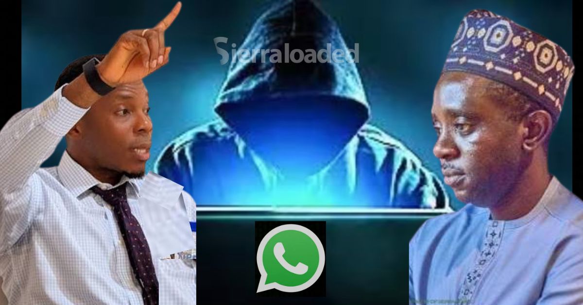 Chief Minister Sengeh Demands Manhunt Over Attempted WhatsApp Scam Targeting Chernor Bah