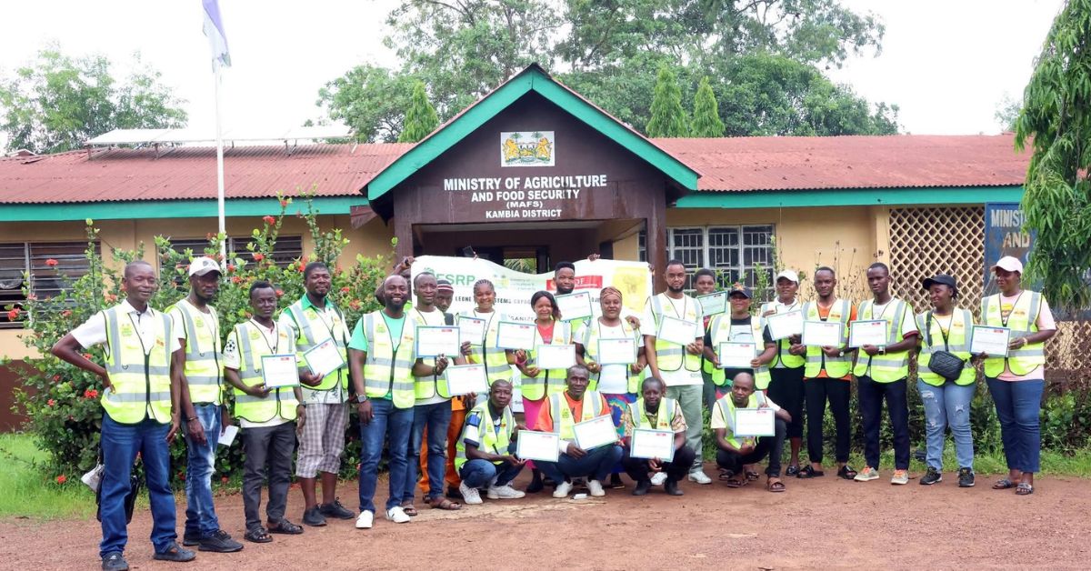 40 Extension Officers Trained to Support Climate-Resilient Rice Farming