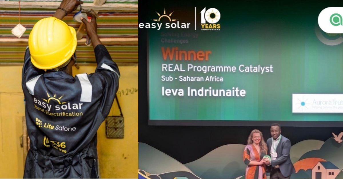 Easy Solar Earns Global Recognition at 2026 Ashden Awards for Energy Innovation