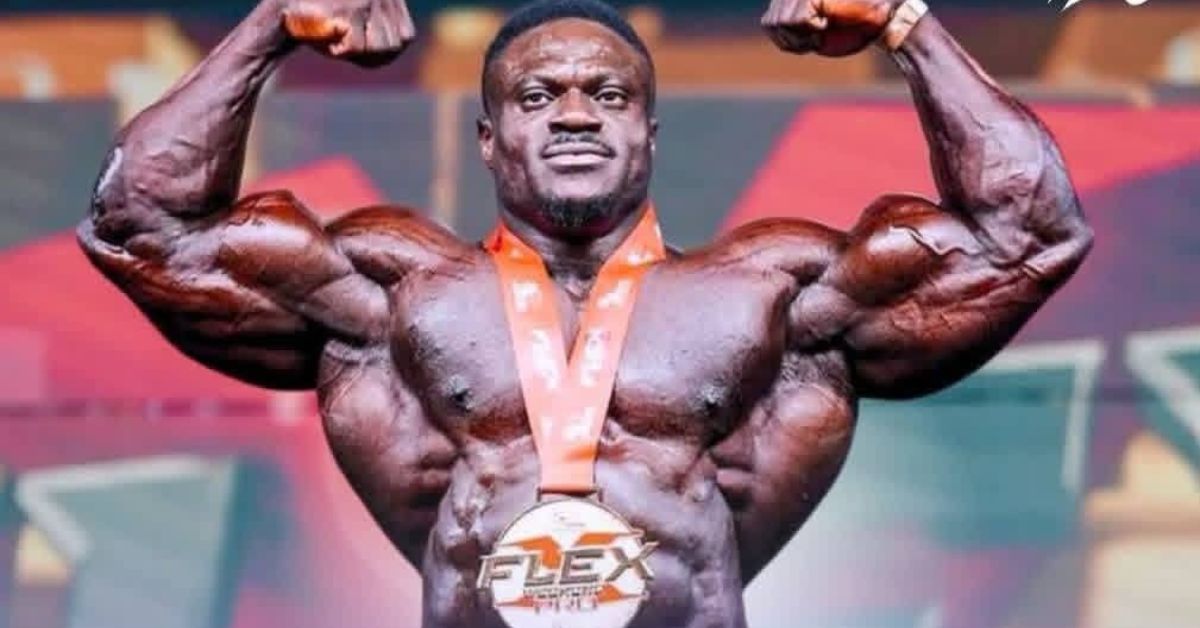 Sierra Leonean Bodybuilder Edward Kargbo Edward Kargbo Claims Runner-Up Spot at Spain Pro