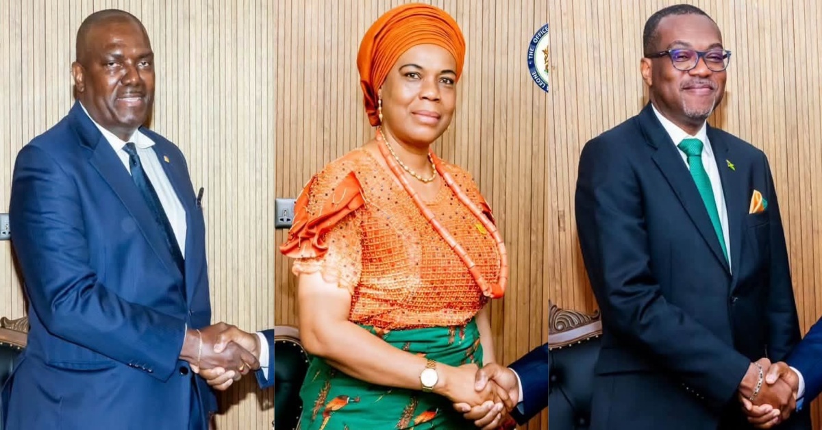 President Bio Receives Credentials from Three Newly Accredited Envoys