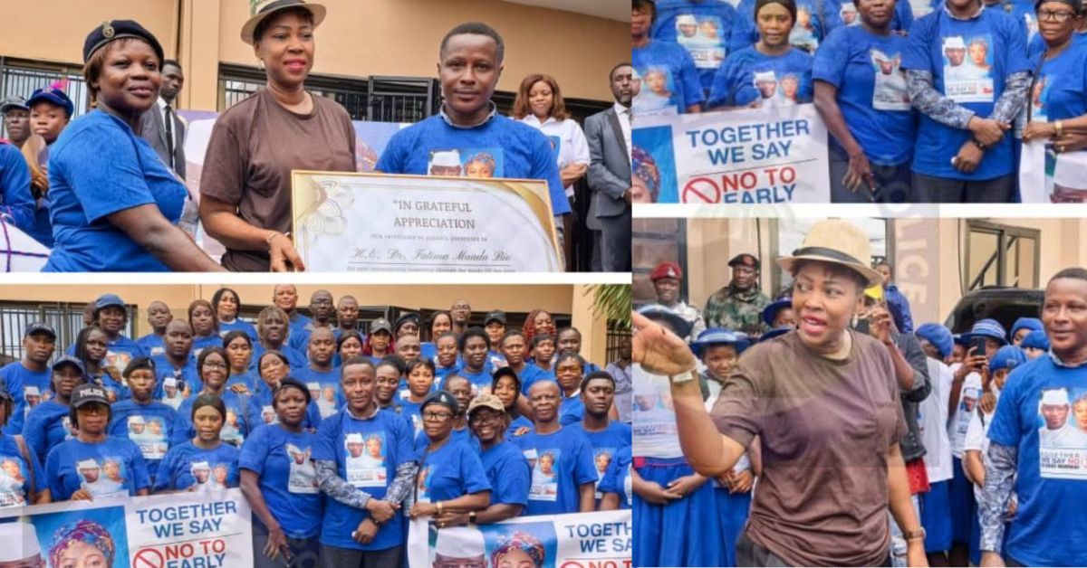 First Lady, Police Strengthen Collaboration to Combat Child Marriage and SGBV