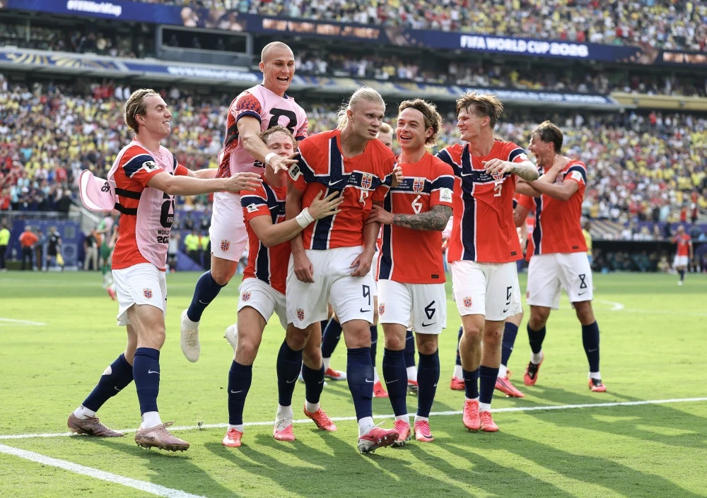 Haaland Scores Twice as Norway Shock Brazil to Reach First World Cup Quarter-Final