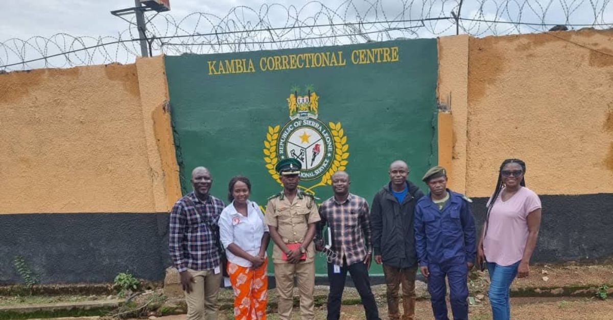 ICPNC, Kambia Correctional Centre Strengthen Partnership for Peacebuilding and Justice