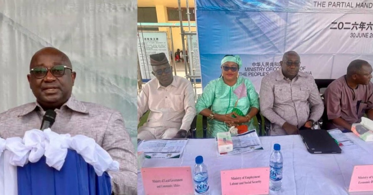 Deputy Minister Praises Sierra Leone–China Partnership Over Stadium Handover