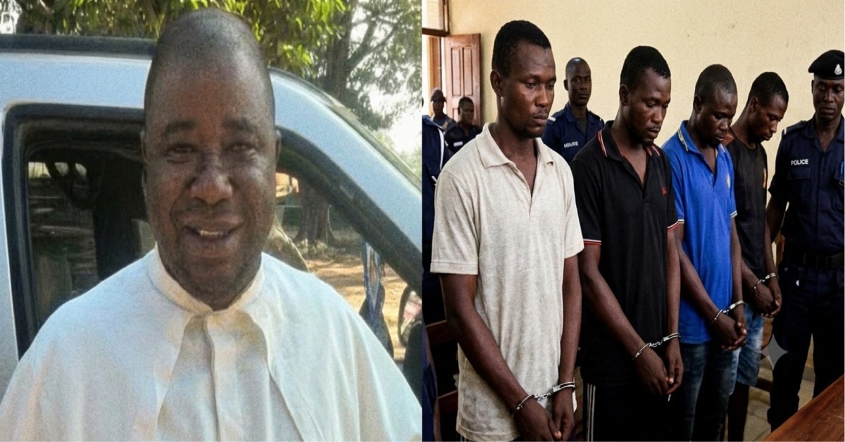 Five Men Sentenced to 80 Years Each for Murder of Catholic Priest in Kenema