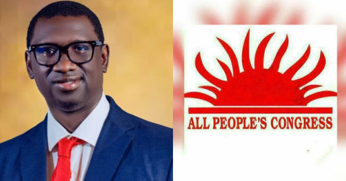 APC Presidential Aspirant Dr Ibrahim Bangura Thanks Supporters Following Constituency Election Success