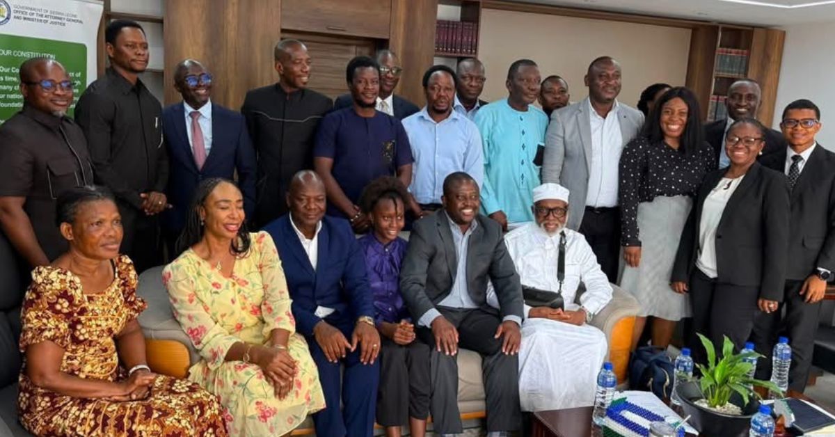 Justice Minister Alpha Sesay Reviews Progress on Tripartite Electoral Reforms With Key National Stakeholders