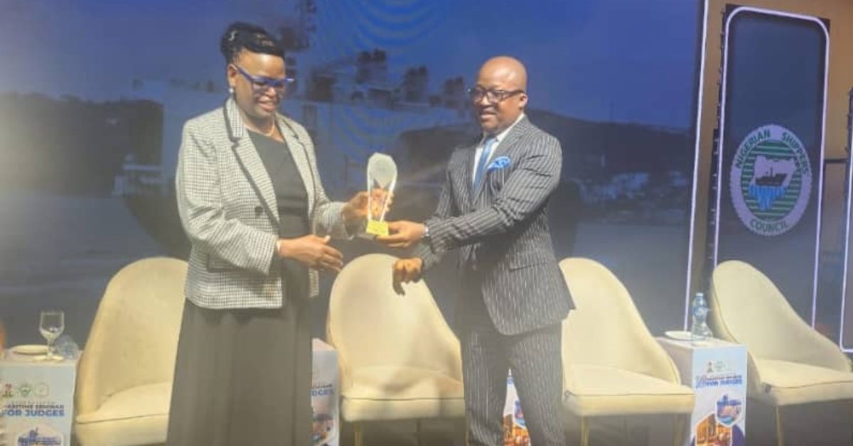 Chief Justice Komba Kamanda Honoured at International Maritime Law Seminar in Nigeria