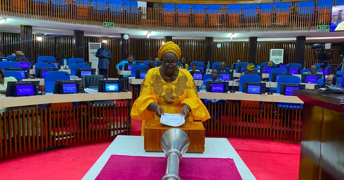 Sierra Leone’s ECOWAS Parliament Leader Presents 2026 Session Report to Parliament