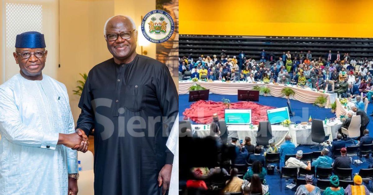 President Bio Invites Koroma to ECOWAS Summit In Gesture of National Unity