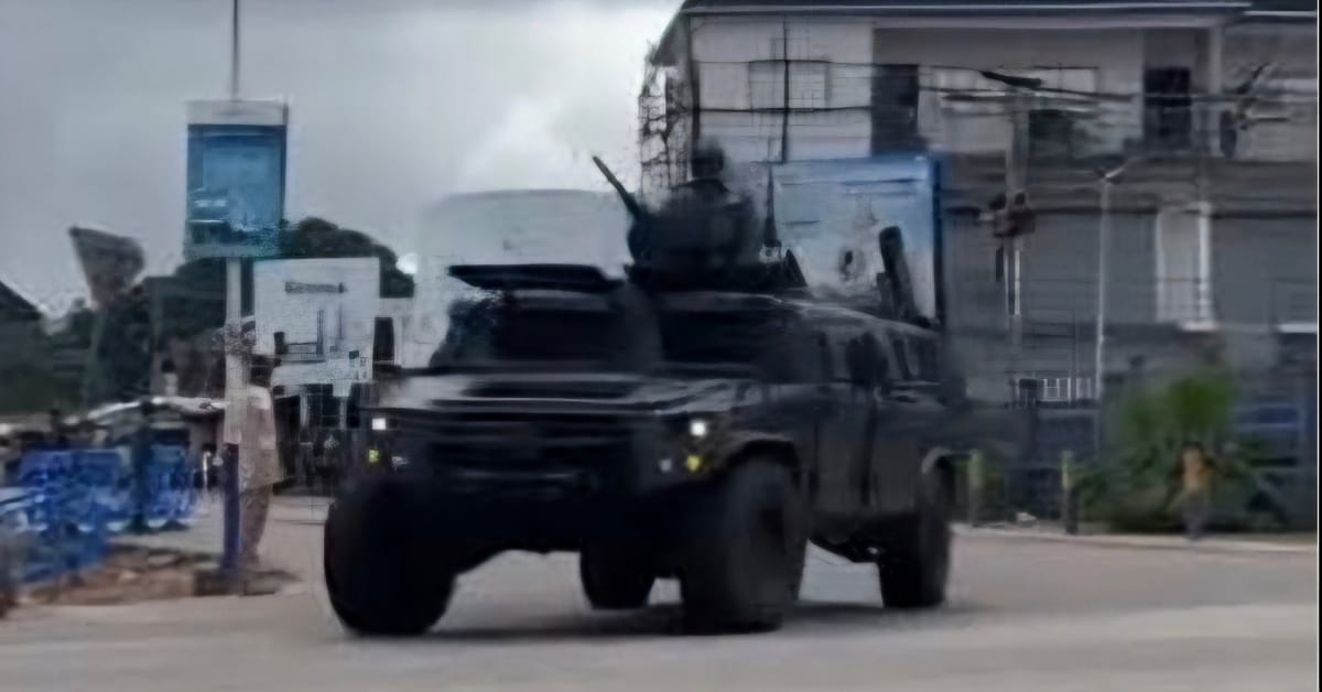 Military Convoy for President Doumbouya’s Sierra Leone Visit Sparks Public Outcry