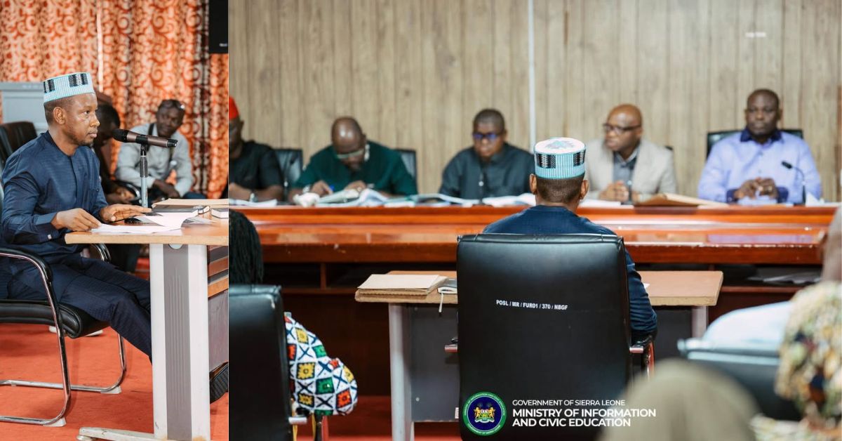 NASSIT Director-General Nominee Chernor Mamoud Jalloh Faces Parliamentary Vetting