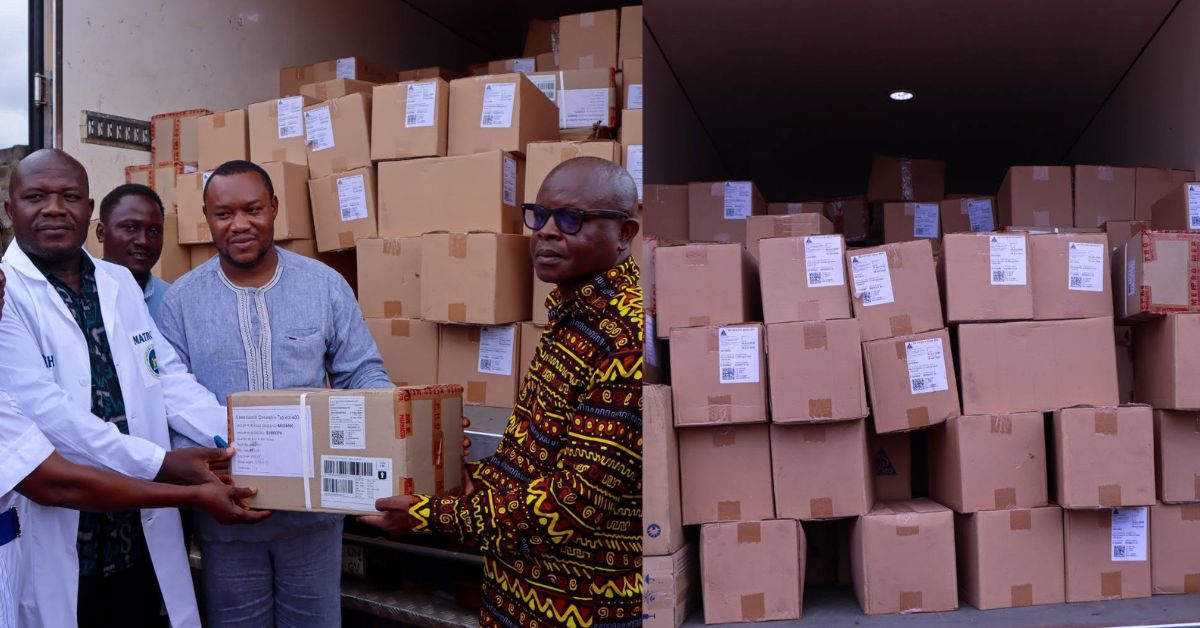 NMSA Delivers 12 Truckloads of Essential Medical Supplies to Kenema