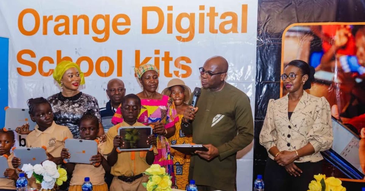 Orange Foundation Donates 46th Digital School Kit to York Village Primary School