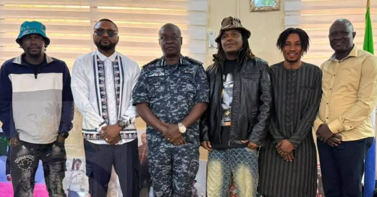 Artists For Peace, Police Forge Partnership Ahead of Sierra Leone Elections