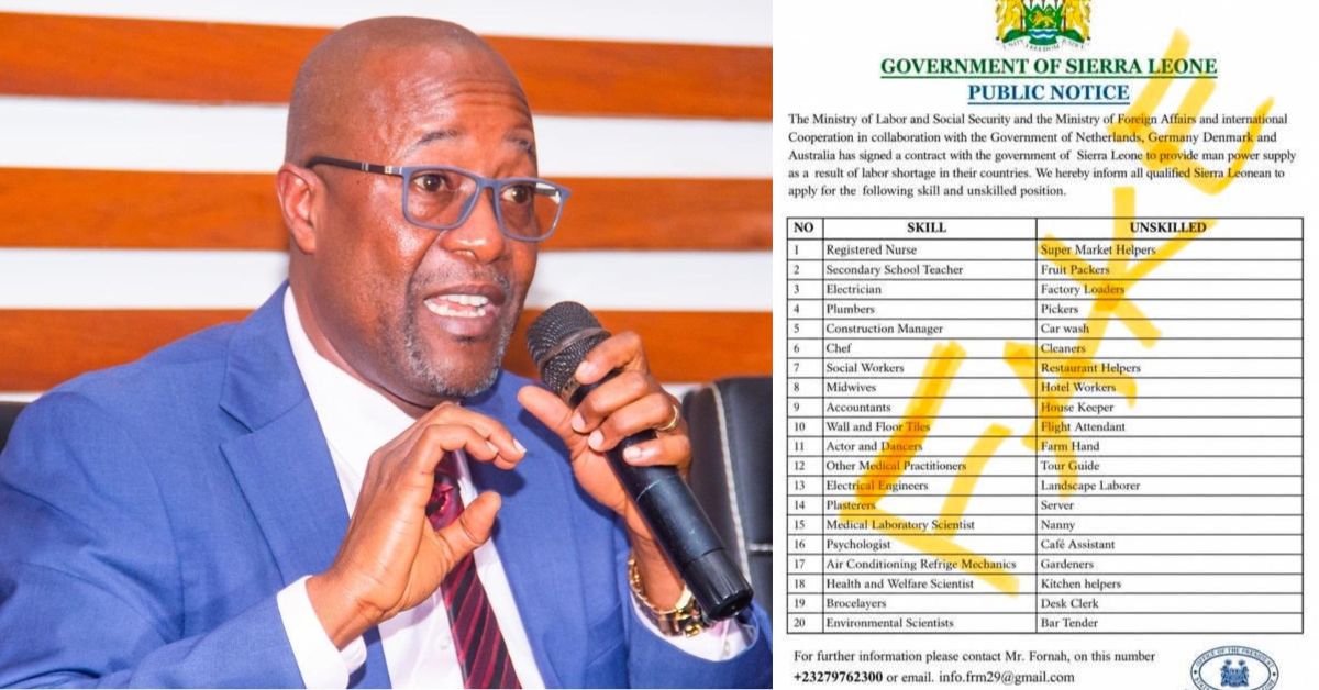 Labour Ministry Disowns Fake Overseas Job Advert, Warns Public Against Fraud
