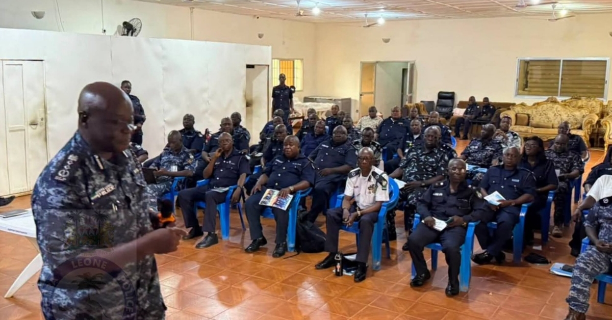 Police Begin Strategic Planning Workshop for Local Unit Commanders