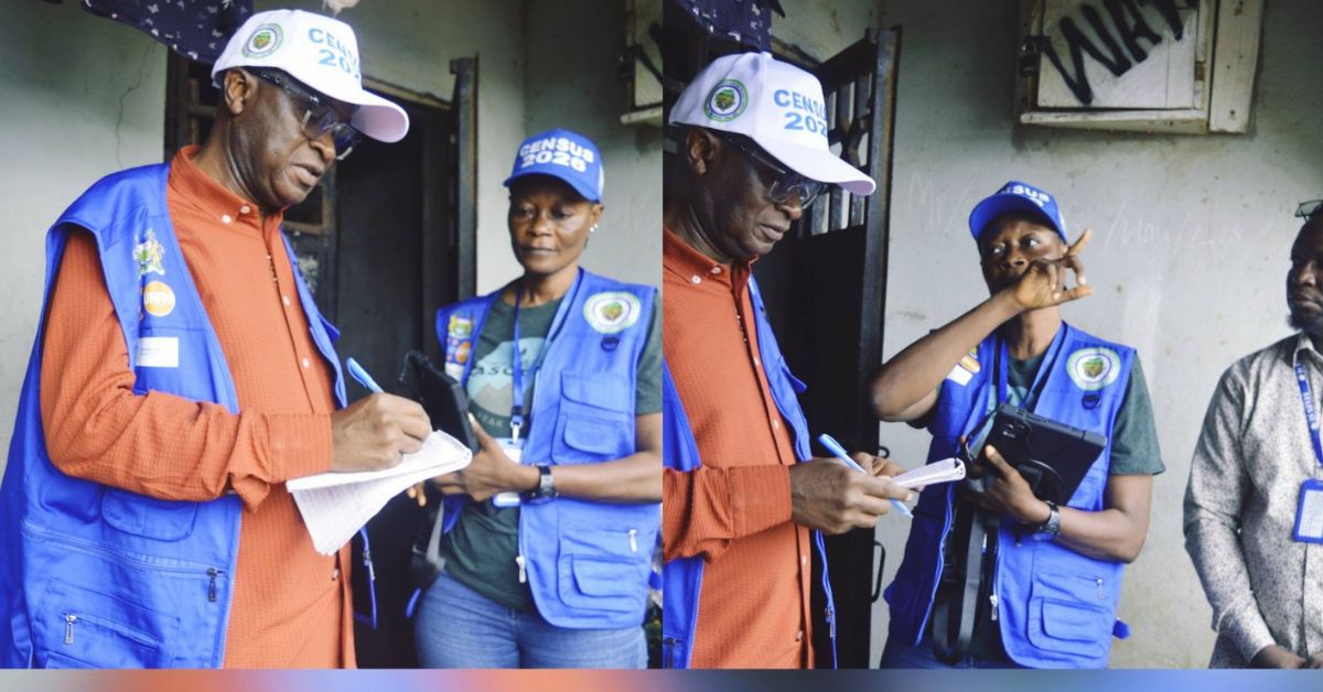 Statistician-General Monitors Mock Census Exercise Amid Heavy Rainfall