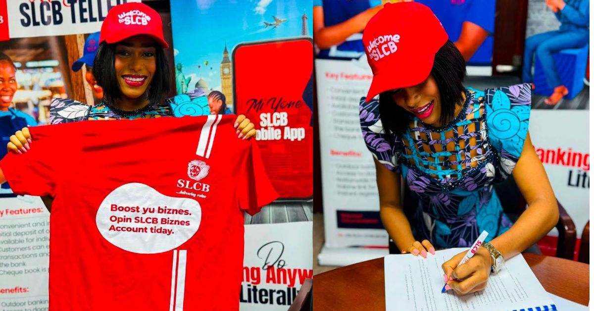SLCB Signs Housemates Salone Winner Suad Baydoun as Brand Ambassador