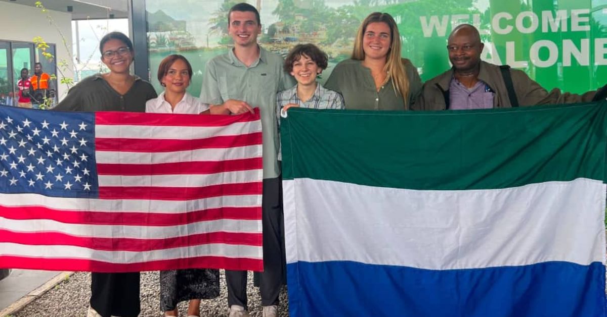 US Embassy Welcomes Six New Peace Corps Trainees to Sierra Leone