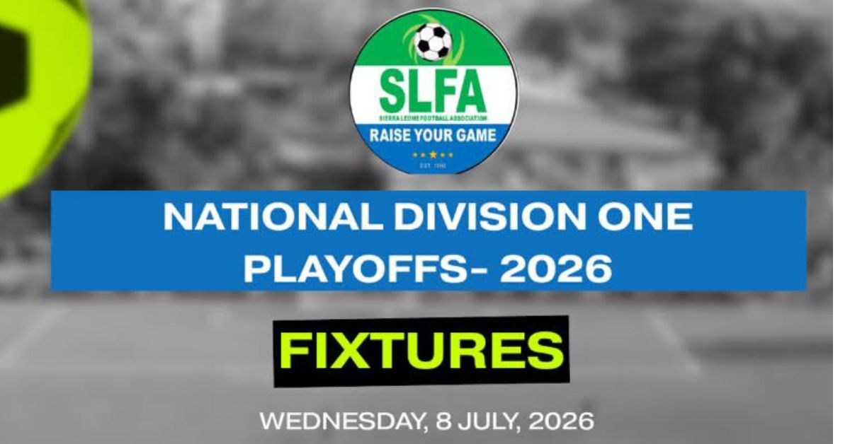 National Division One Playoffs Kick Off Today in Port Loko