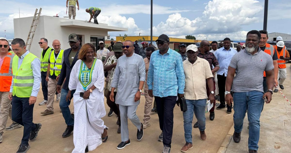 VP Juldeh Jalloh Inspects New International Conference Centre in Lungi Ahead of ECOWAS Summit
