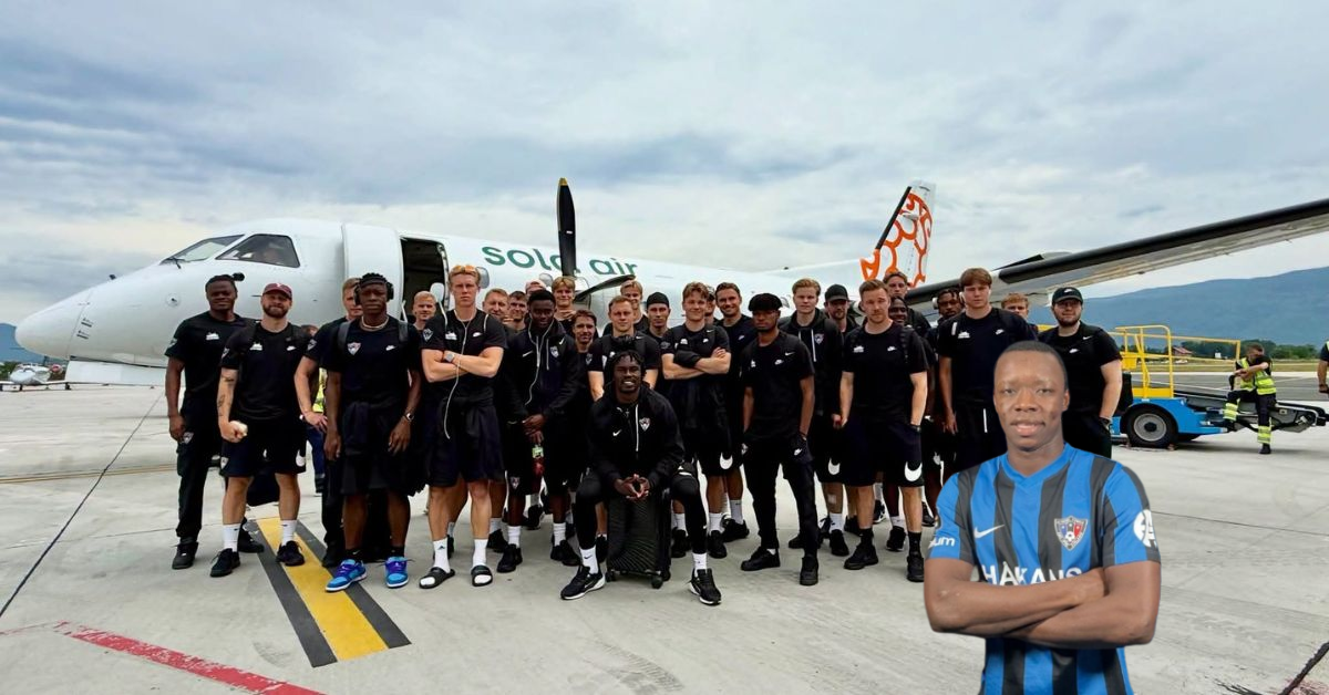 Ali Conteh Arrives in Bosnia With Inter Turku Ahead of UEFA Conference League Qualifier