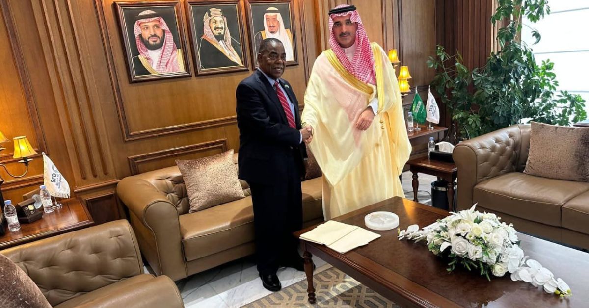 Sierra Leone Ambassador Mohamed Barrie Meets Saudi Fund Chief to Boost Development Projects