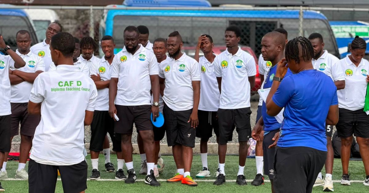 SLFA Strengthens Grassroots Coaching with CAF D Diploma Programme