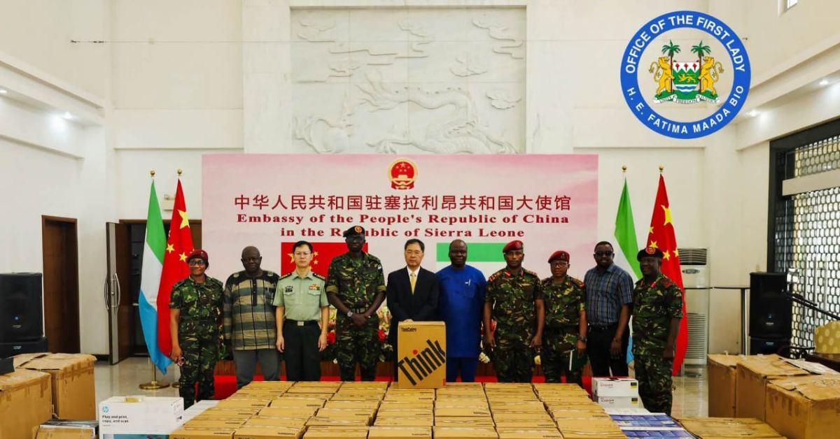 China Donates ICT Equipment to Support Sierra Leone’s 600-Bed Hospital Project