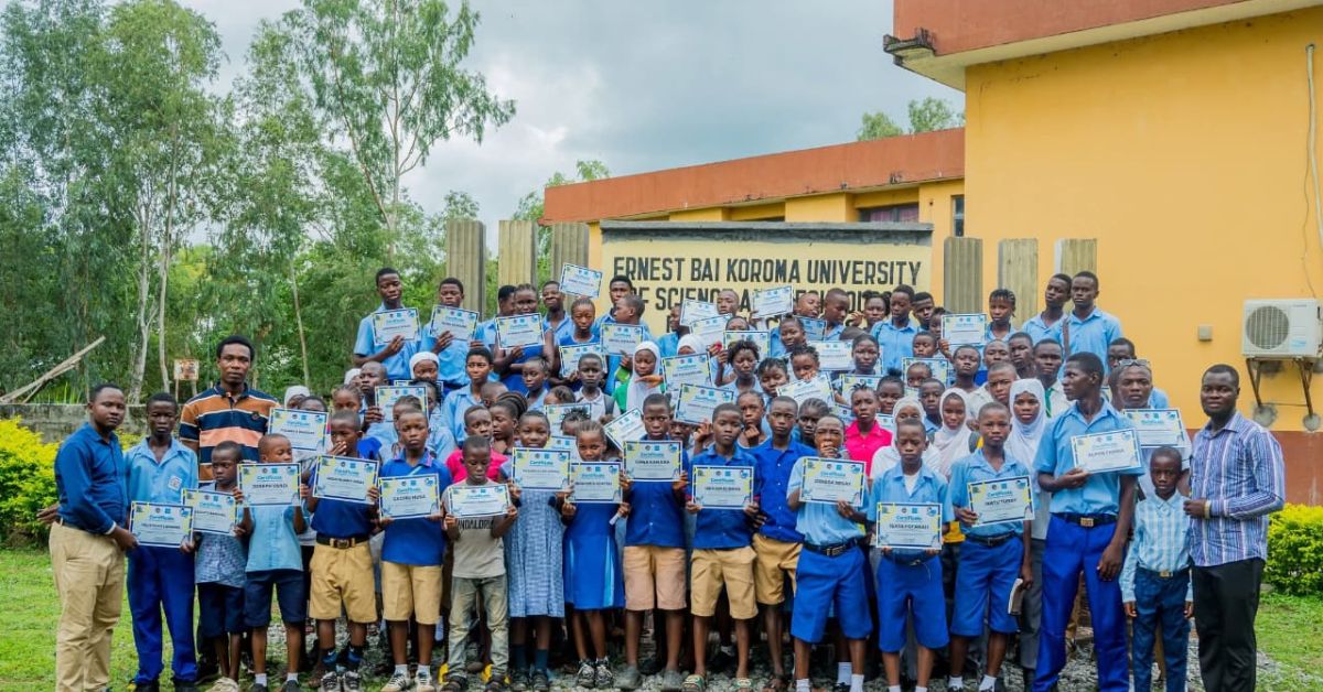 Over 120 Pupils Graduate From DSTI Digital Education Programme in Makeni