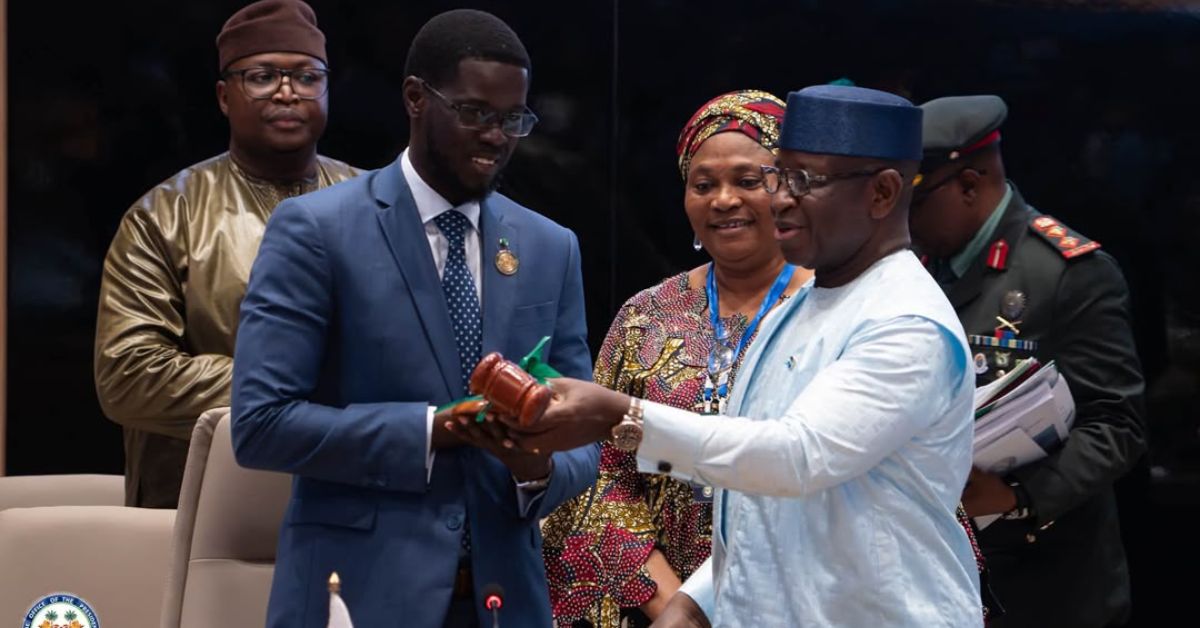 Op-Ed: From President Bio To President Faye: ECOWAS’ Rhythm of Rotation