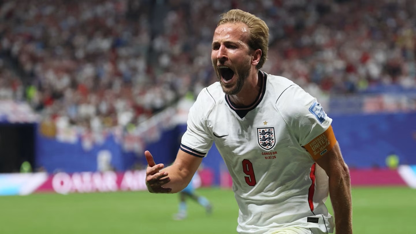Harry Kane Fires England to 2-1 Victory Over DR Congo After Early Scare