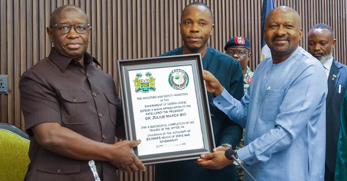 Cabinet Celebrates Bio’s Leadership Following Historic ECOWAS Summit