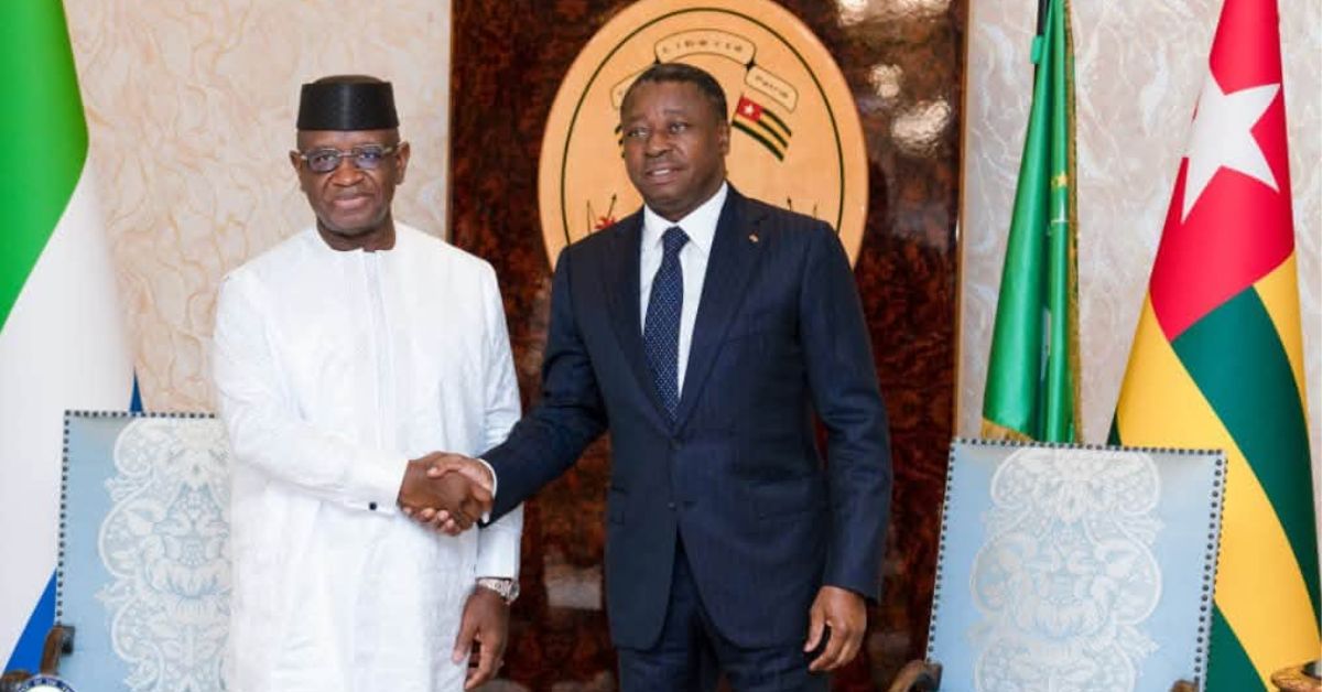 President Bio Attends African Political Alliance Ministerial Conference in Togo