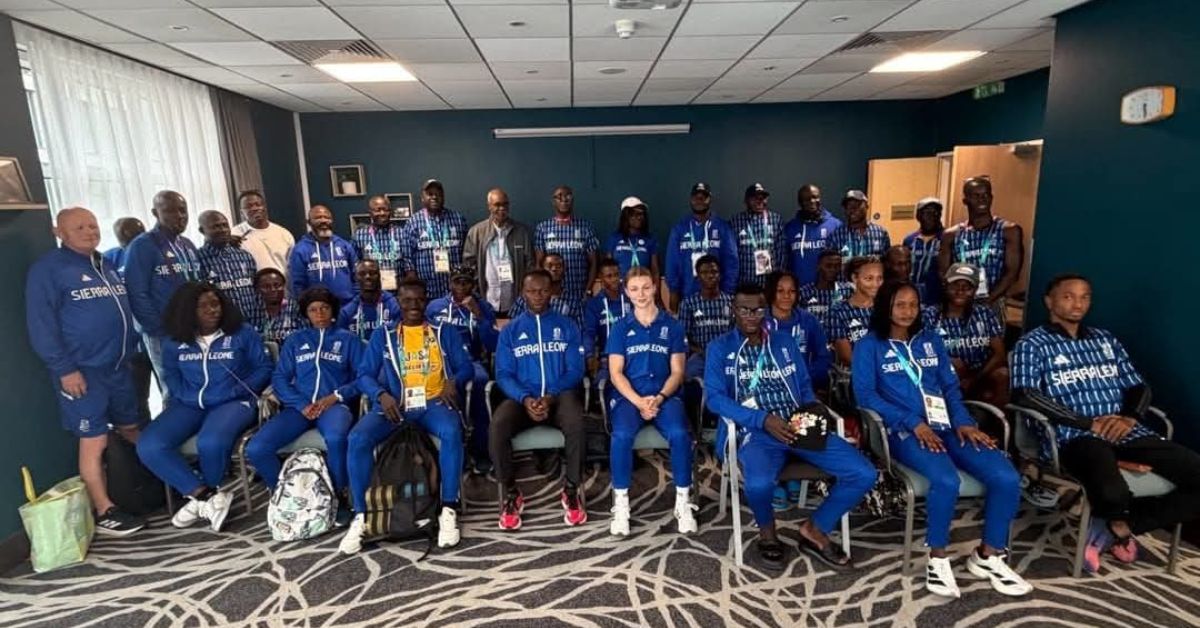 Commonwealth Games: Team Sierra Leone Urged to Uphold Discipline and National Pride in Glasgow