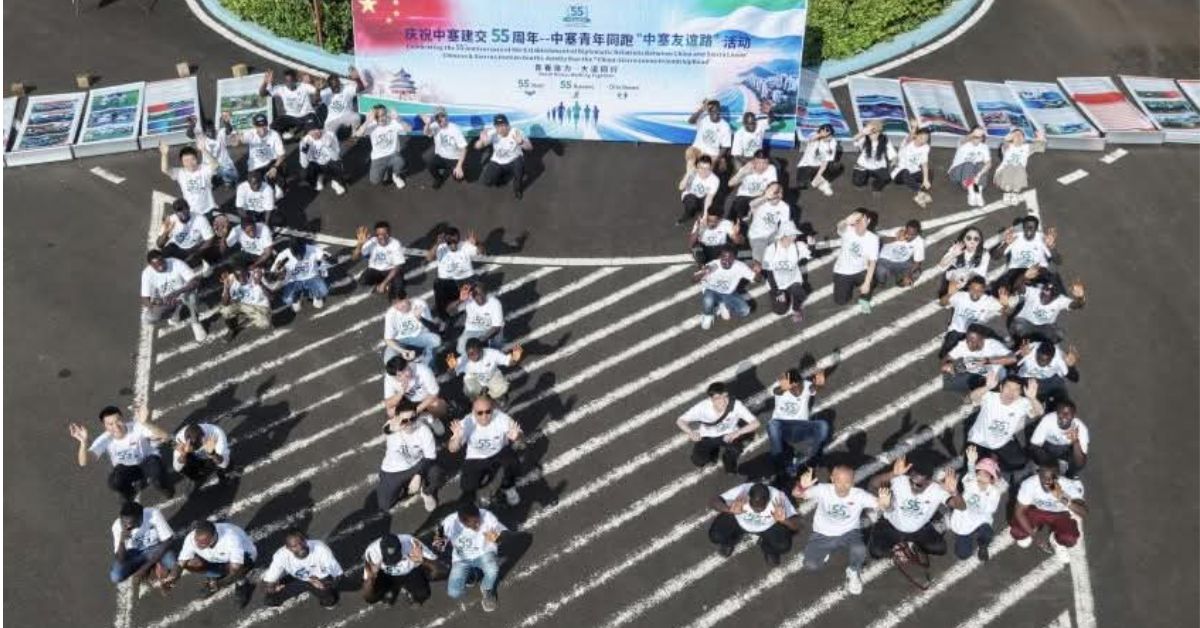 China-Sierra Leone Youth Run Celebrate 55 Years of Friendship Through Unity Run