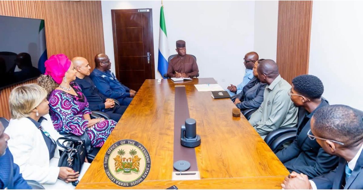 President Bio Vows to Strengthen Chamber of Commerce, Boost Private Sector Engagement