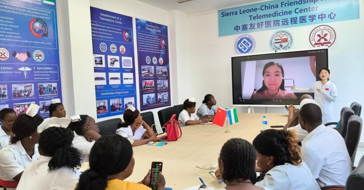 Sierra Leone Nurses Receive New Training in Traditional Chinese Medicine