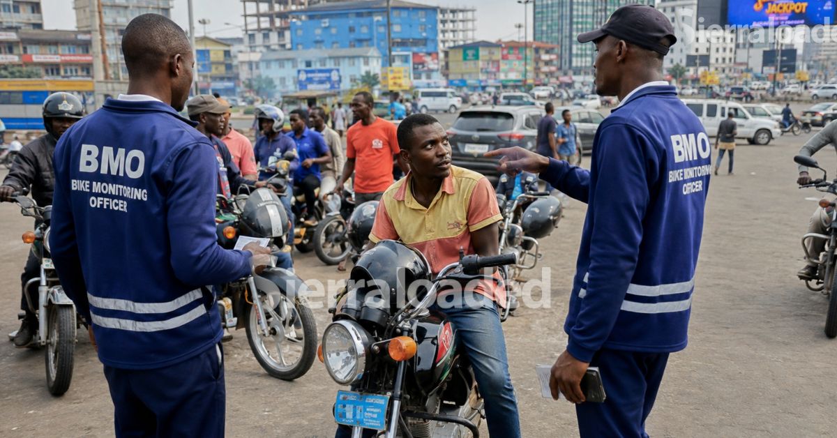 “They Want to Extort Money”: Freetown Bike Riders Accuse BMO Officials of Harassment