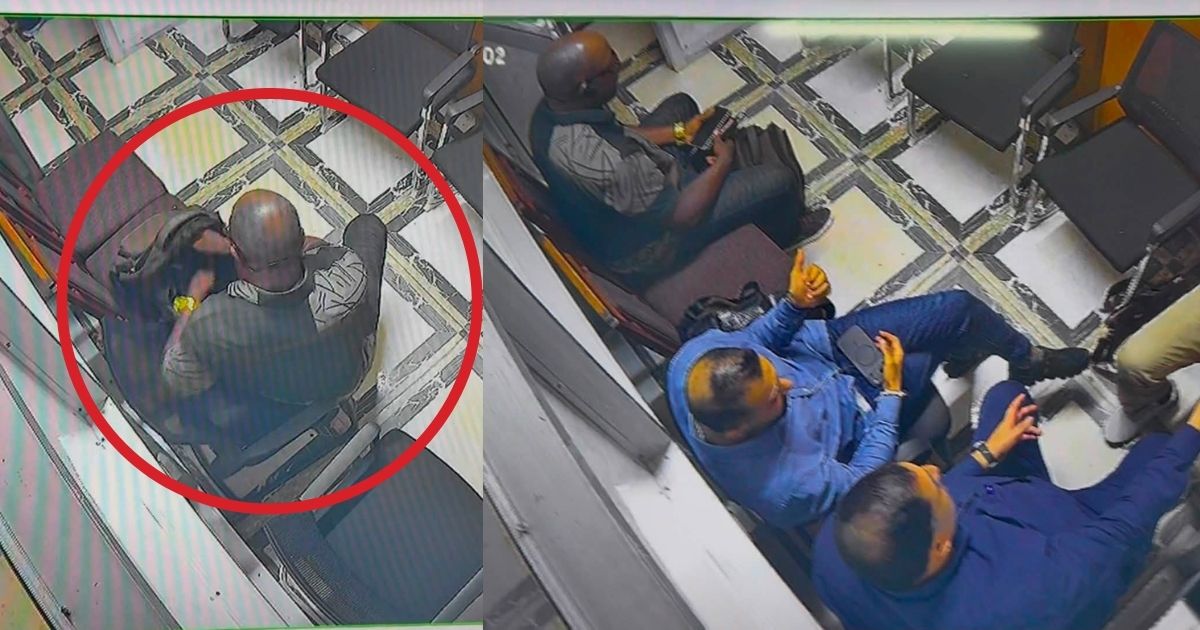 CCTV Captures Man Stealing Over US$20,000 Cash at Ministry of Lands Office