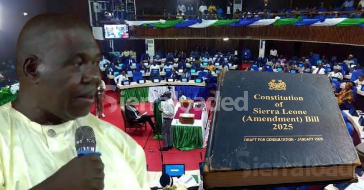 Charles Mambu Hails Constitutional Amendment Passage As Victory For Sierra Leone