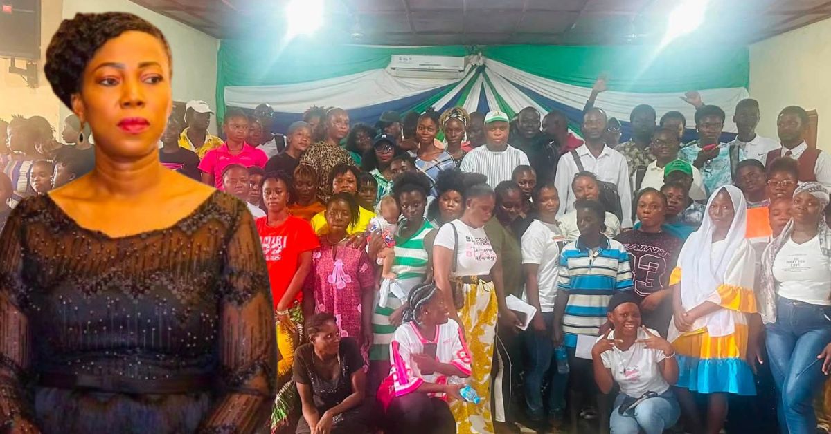 First Lady Fatima Maada Bio Commends EBEMA Professionals Following Successful Meeting in Kenema