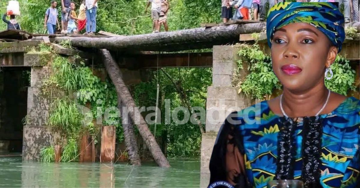 Residents Appeal to First Lady for Urgent Bridge Construction on Makeni-Kamakwei Highway